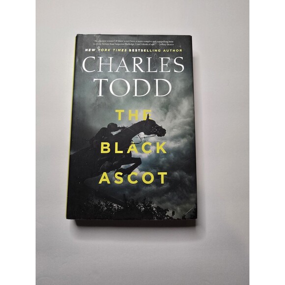 Charles Todd The Black Ascot 1st ed HC US Fine / Fine Ian Rutledge - Picture 1 of 11